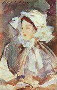 John Singer Sargent Lady in a Bonnet Sweden oil painting artist